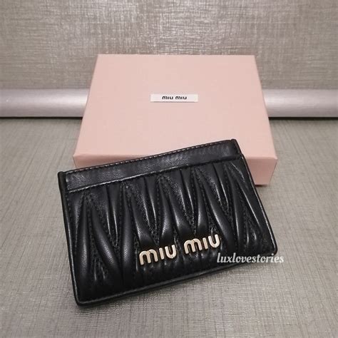 miu miu matelasse wallet singapore price|Wallets, Cardholders And Pouches .